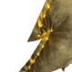 Khaki velvet illuminated with leds 100 cm christmas tree