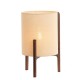 Litto dark brown 58 cm table lamp
