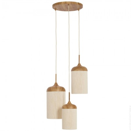 Zubeda cream D 49 hanging lamp