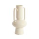 Vase Ulloa crème et brun 42 cm