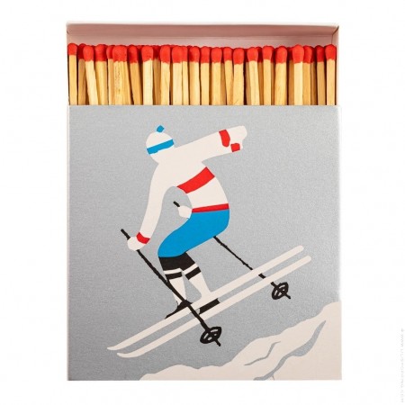 Grandes allumettes Le skieur