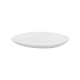 White Porcelino plate