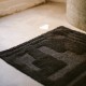 Tapis de bain Simplicity noir 120 x 70