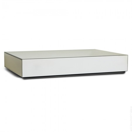 Table basse miroir 120 x 80 cm