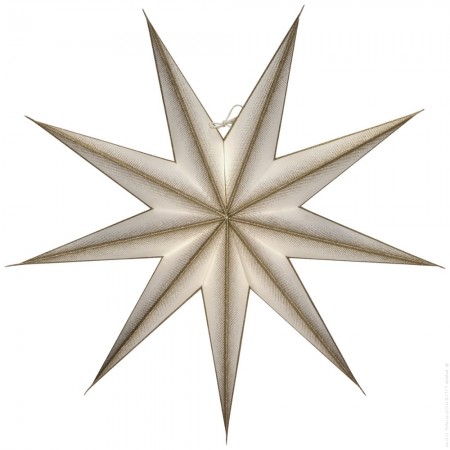 Champagne and off ivory 60 cm star