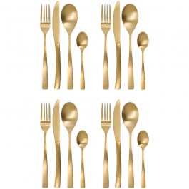Set de 16 couverts Golden