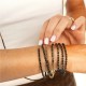 Bracelet 6 tours Pistachio