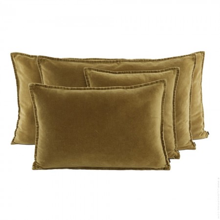 Housse de coussin carré Manhattan brick + intérieur