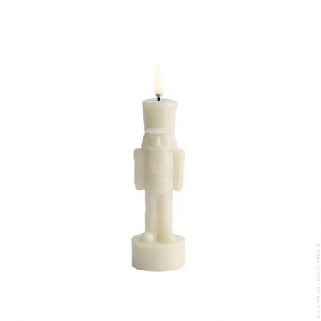 Ivory Angel figure LED candle
