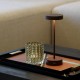 Lampe LED rechargeable Ibiza mini bronze