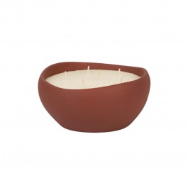 Doteki S burgundy scented candle