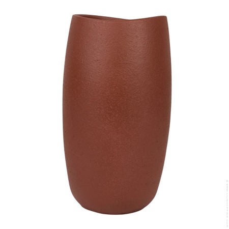 Vase Doteki burgundy