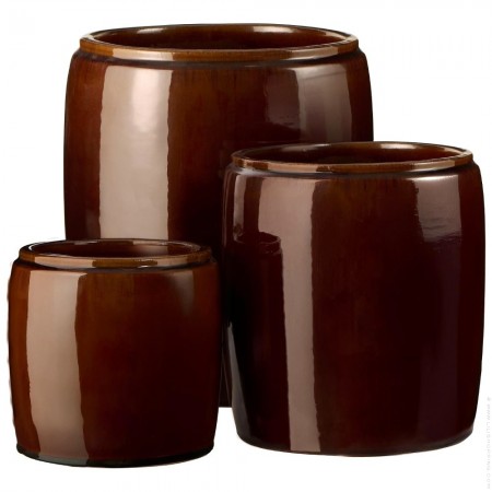 20 cm olive green Saigon pot