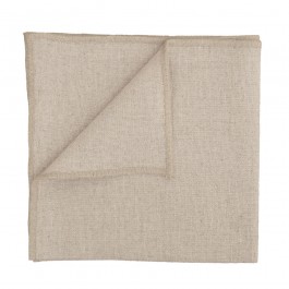 Serviette de table en lin 40 x 40 cm Corte naturel