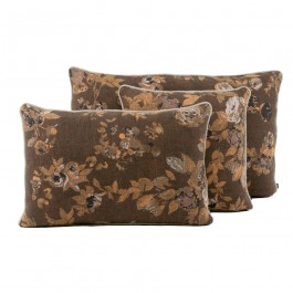 Housse de coussin rectangle Oslo gold + intérieur