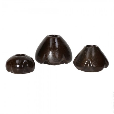 Set de 3 bougeoirs Cycle 