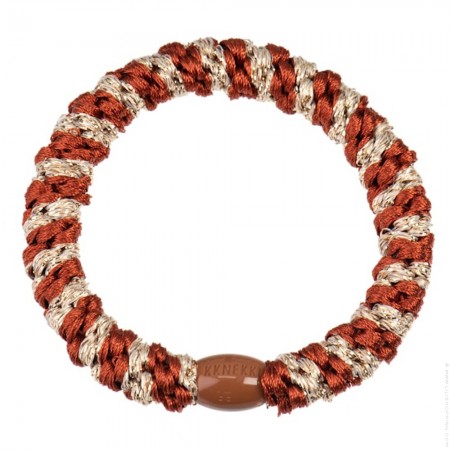 Hair tie and bracelet glitter black