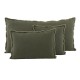 Housse de coussin Seoni naturel rectangle + intérieur