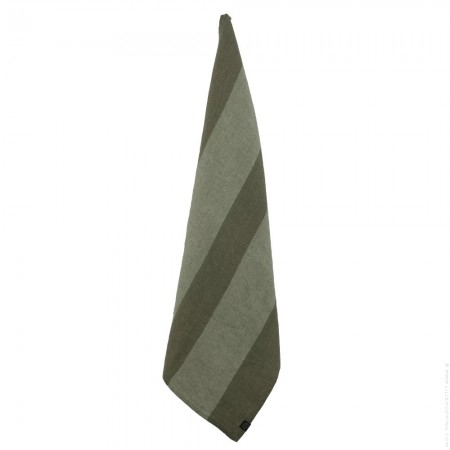 Santa Cruz khaki kitchen towel