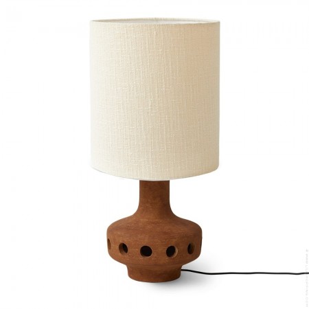 Swirl floor lamp