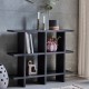 Black Woda console table