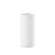 Outdoor white pillar candle LED 8,4 x 10 cm