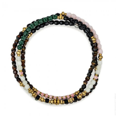3 turn Nina multicolor bracelet