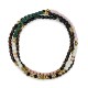 Bracelet 3 tours Blondie dark green