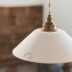 Ursulle white terracotta hanging lamp