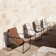 Ferm Living desert lounge chair black and soil