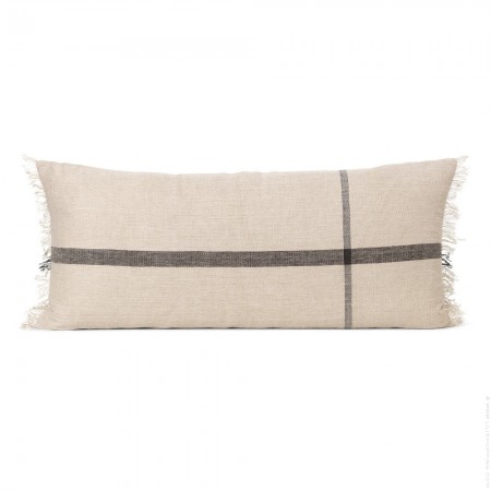 Camel black Calm long cushion