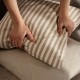 Senti stripped cushion