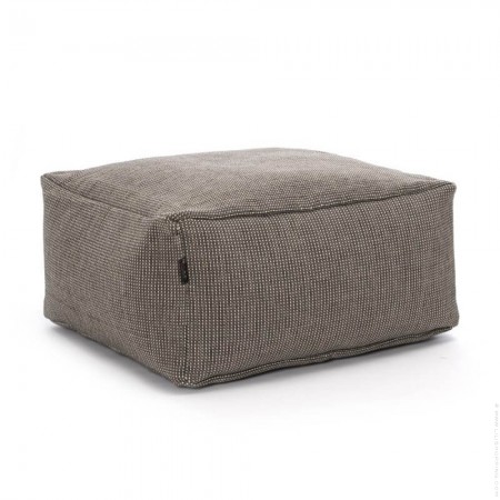 Dotty Medium grey Pouf
