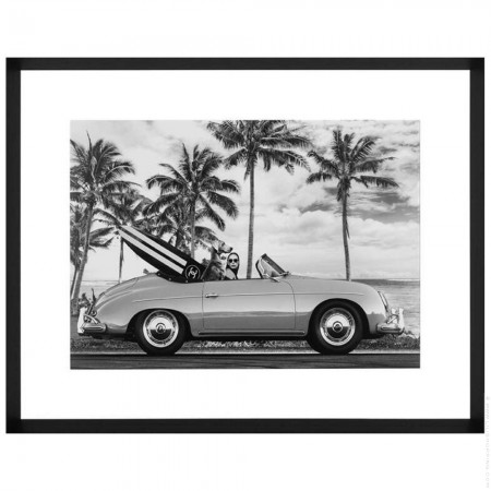 California framed poster