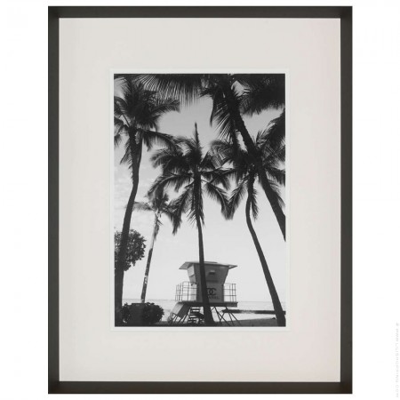 California framed poster