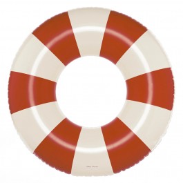 Bouée 90 cm rayée Terracotta