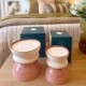 TamTam L pink powder scented candle