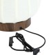 Bibury dark brown 29 cm table lamp