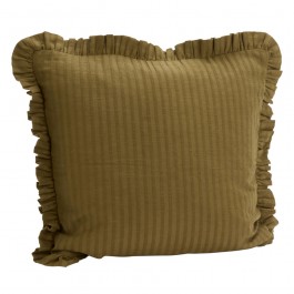 Coussin à volants 50x50 cm