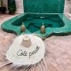 Chapeau Côté piscine kaki