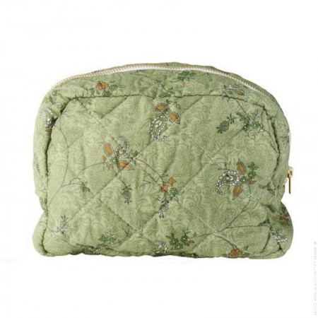 Trousse de toilette beige rose