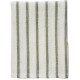Sage and off white stripped kitchen towel