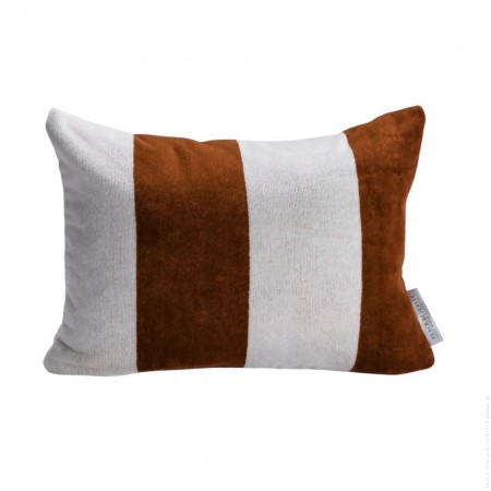 Coussin Place R&eacute;serv&eacute;e bronze