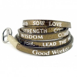 Bracelet Standard Metallic bronze