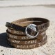 Bracelet Standard Metallic bronze