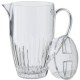 Set of 4 clear acrylic cocktail glasses