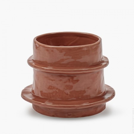 Vase cache pot Molly 04 S orange