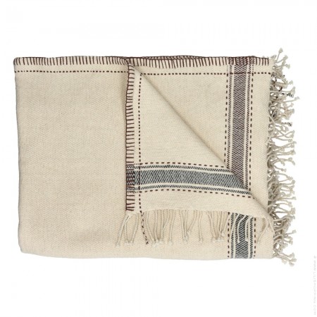 Coussin Nomad &eacute;cru 50 x 70