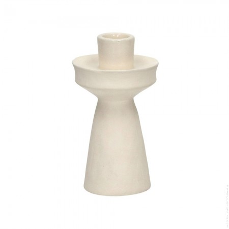 Tierno 13,8 cm off white porcelaine holder