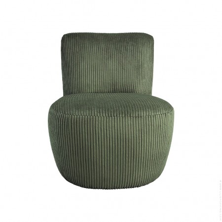 Eve choco velvet stool